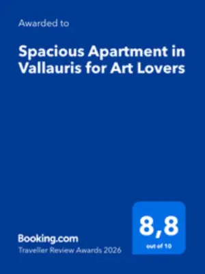 Plan de l'établissement Spacious Apartment in Vallauris for Art Lovers