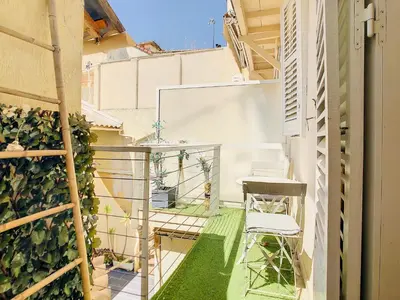 Plan de l'établissement 1 Bedroom flat with Balcony Cannes Center Croisette 6ppl
