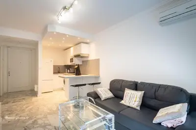 Cuisine ou kitchenette dans l'établissement Ô 27 Fleurie Cannes