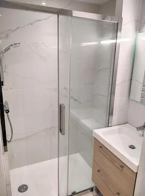 Salle de bains dans l'établissement Résidence Graziella Studio 511