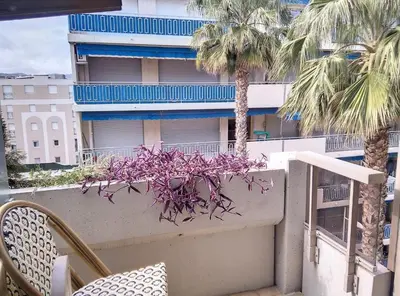 Balcon ou terrasse dans l'établissement Résidence Graziella Studio 511