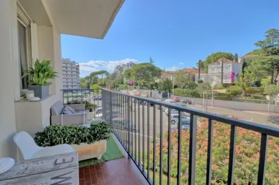 Balcon ou terrasse dans l'établissement Ref SELV -Palmes d'Or Properties