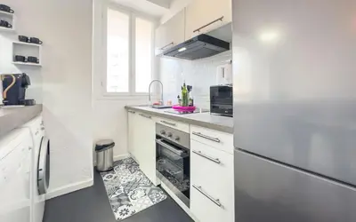 Cuisine ou kitchenette dans l'établissement Le Selvosa by Winsome Destination