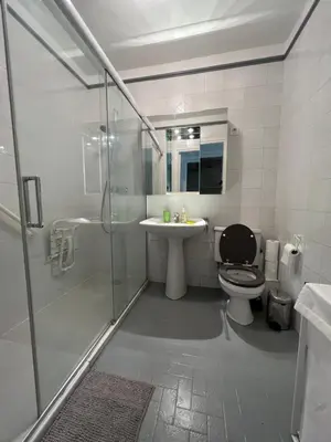 Salle de bains dans l'établissement CANNES Martinez- family apartment 100m2
