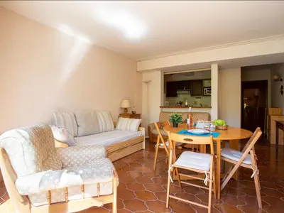 Coin salon dans l'établissement Studio Montfleuri by Interhome