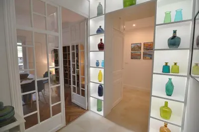 Salle de bains dans l'établissement Palais Albert -2-Bedroom Apartment -Ponteil Beach -StayInAntibes