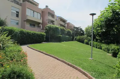 Jardin de l'établissement LA BADINE Appartement AirCo Pool for 4 By Sunset