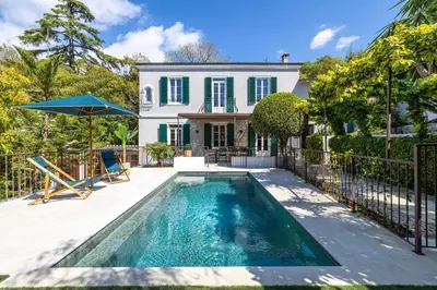 Piscine de l'établissement Luxurious Villa with heated pool 5BR-10p - Cannes ou située à proximité