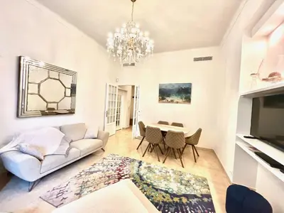 Télévision ou salle de divertissement dans l'établissement Marina Luxury 3 bedroom by Welcome to Cannes
